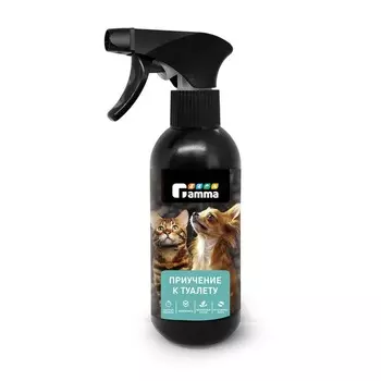 Gamma «Хорошие манеры» универсальное средство для приучения к туалету для кошек и собак - 250 мл для взрослых Россия 1 уп. х 1 шт. х 0.325 кг