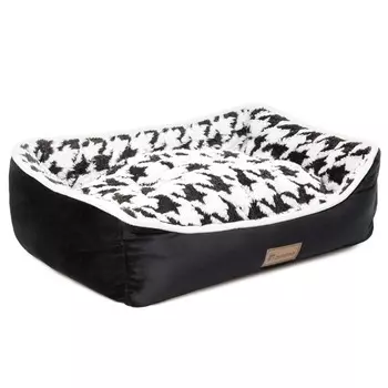 Gamma лежанка для животных прямоугольная "Ласточка", размер M - 520х450х170мм для всех пород Россия 1 уп. х 1 шт. х 1.095 кг