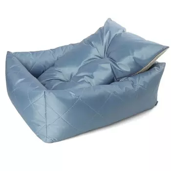 Gamma лежанка для животных прямоугольная "Луна", размер S - 470х370х170мм для всех пород Россия 1 уп. х 1 шт. х 0.6 кг