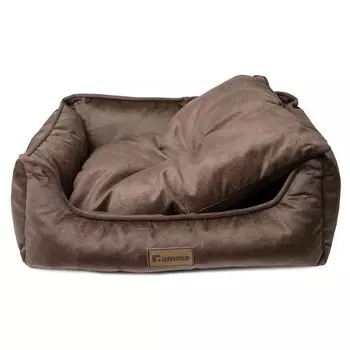 Gamma лежанка для животных прямоугольная "Неман", размер S - 420х400х150мм для всех пород Россия 1 уп. х 1 шт. х 0.695 кг