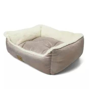 Gamma лежанка для животных прямоугольная "Снежана", размер S - 420х400х150мм для всех пород Россия 1 уп. х 1 шт. х 0.647 кг