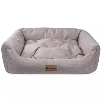 Gamma лежанка прямоугольная "кижи медиум", 480х300х160 мм для всех пород Россия 1 уп. х 1 шт. х 0.59 кг