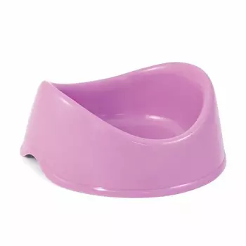 Gamma миска «Бисквит» для собак мелких пород, пластиковая, сиреневая - 150 мл для всех возрастов породы мелкого размера Россия 1 уп. х 1 шт. х 0.046 кг