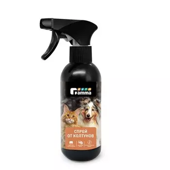 Gamma спрей для собак и кошек, от колтунов - 250 мл для взрослых Россия 1 уп. х 1 шт. х 0.325 кг