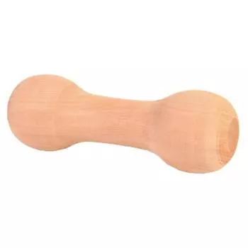 Гантель Trixie Апорт для собак деревянная, 15 см, приблизительно 125 г породы мелкого размера Китай 1 уп. х 1 шт. х 0.13 кг