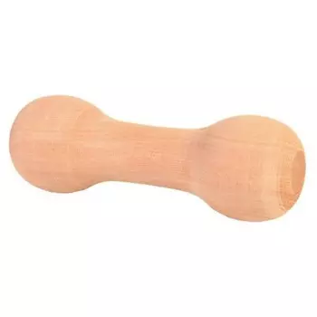 Гантель Trixie Апорт для собак деревянная, 21 см, приблизительно 250 г породы мелкого размера Китай 1 уп. х 1 шт. х 0.227 кг