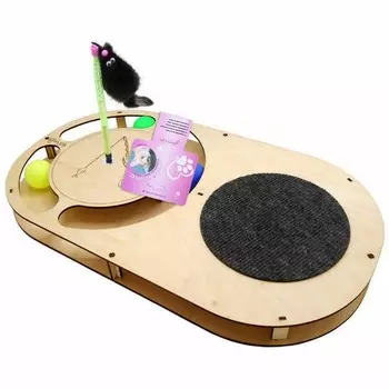 Glory Life игровой комплекс овал с шариками с площадкой из ковра c игрушкой на пружине - 49х27х3,6 см для всех возрастов Россия 1 уп. х 1 шт. х 0.5 кг