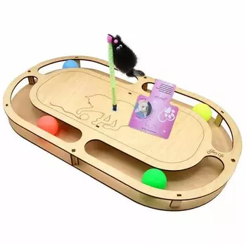 Glory Life игровой комплекс стадион с шариками c игрушкой на пружине - 49х27х3,6 см для всех возрастов Россия 1 уп. х 1 шт. х 0.5 кг