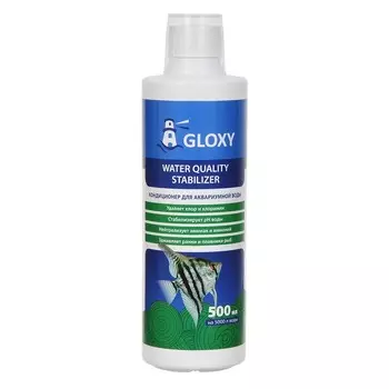 Gloxy Water Quality Stabilizer кондиционер для аквариумной воды, на 5000 л воды - 500 мл Китай 1 уп. х 1 шт. х 0.5 кг