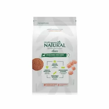 Guabi Natural Dog Obesity корм для собак средних пород, с избыточным весом, с цыпленком и коричневым рисом - 2,5 кг повседневный супер премиум для взрослых с цыпленком породы среднего размера мешок Бразилия 1 уп. х 1 шт. х 2.5 кг