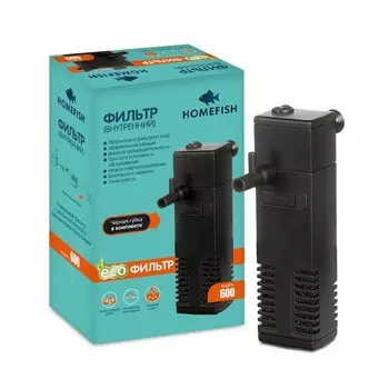 Homefish 600 фильтр для аквариума - до 60 л Китай 1 уп. х 1 шт. х 0.176 кг