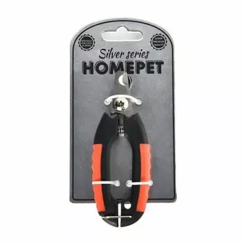 Homepet Silver Series когтерез секатор с фиксатором размер S - 12,5х4 см уход за лапами s Китай 1 уп. х 1 шт. х 0.058 кг