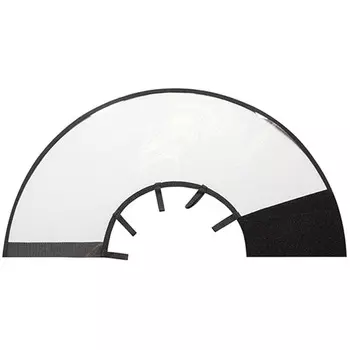 Homepet Vet № 12,5 воротник пластиковый на липучках для всех возрастов Россия 1 уп. х 1 шт. х 0.055 кг