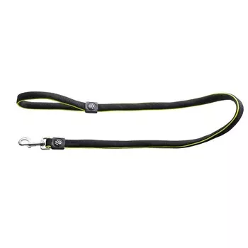 Hunter поводок для собак Maui 25/120 сетчатый текстиль черный супер премиум породы крупного размера Германия 1 уп. х 1 шт. х 0.12 кг