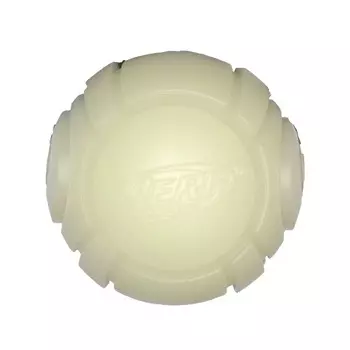 Игрушка для собак Nerf Мяч теннисный для бластера блестящий - 6 см для всех возрастов для всех пород Китай 1 уп. х 1 шт. х 0.11 кг