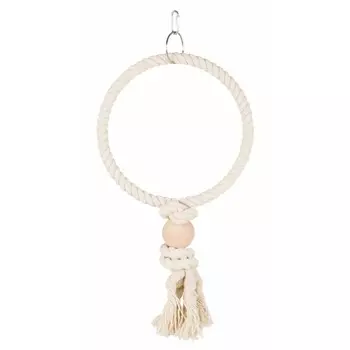 Игрушка Trixie для птиц кольцо с шаром ф24 см для всех возрастов для всех пород Китай 1 уп. х 1 шт. х 0.32 кг