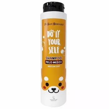 Iv San Bernard Do it Yourself шампунь для кошек и собак для шерсти средней длины - 300 мл уход за шерстью для всех возрастов для всех пород Италия 1 уп. х 1 шт. х 0.3 кг