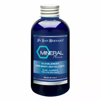 Iv San Bernard Mineral Plus лосьон "Олигоэлементы" для кошек и собак для укрепления шерсти - 150 мл уход за шерстью для всех возрастов для всех пород Италия 1 уп. х 1 шт. х 0.16 кг