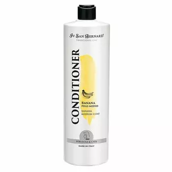 Iv San Bernard Traditional Line Banana Кондиционер для средней шерсти 1 л Италия 1 уп. х 1 шт. х 1.033 кг
