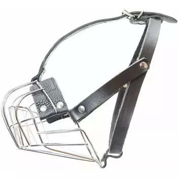 Julius-K9 намордник для собак c укороченной мордой Large, 32х7х8 см, металл для всех возрастов Венгрия 1 уп. х 1 шт. х 0.222 кг