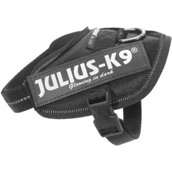 Julius-K9 шлейка для собак IDC-Powerharness 2, 71-96 см/ 28-40 кг, черная для всех возрастов Венгрия 1 уп. х 1 шт. х 0.37 кг