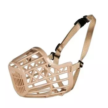 Каскад намордник № 6 для собак средних и крупных пород, пластиковый, черный - размер 11/14/41/41-58 для всех возрастов породы крупного размера Китай 1 уп. х 1 шт. х 0.08 кг