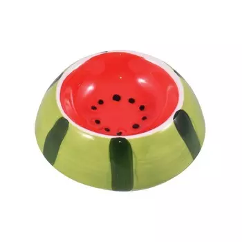 КерамикАрт миска керамическая для грызунов с арбузом 10 мл Китай 1 уп. х 1 шт. х 0.06 кг