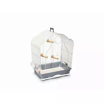 Клетка Savic Isabelle 40 для птиц серебристая 47,5х32,5х65 см Бельгия 1 уп. х 1 шт. х 3.203 кг