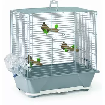 Клетка Savic Primo 40 для птиц серебристая Бельгия 1 уп. х 1 шт. х 3.055 кг