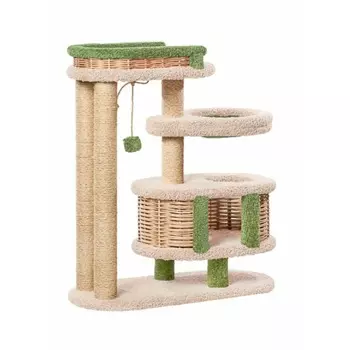 Комплекс Брунетка Пушок для кошек, цвет молочный с зеленым Россия 1 уп. х 1 шт. х 25 кг