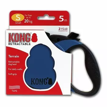 Kong рулетка Terrain S (до 20 кг) лента 5 метров синяя премиум Китай 1 уп. х 1 шт. х 0.25 кг