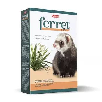 Корм Padovan Ferret Food для хорьков комплексный основной - 750 г повседневный премиум с рыбой Импортный корм 1 уп. х 1 шт. х 0.75 кг
