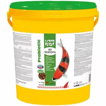 Корм Sera Koi All Seasons Probiotic для прудовых рыб Германия 1 уп. х 1 шт. х 7 кг
