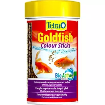 Корм Tetra Goldfish Colour Sticks для улучшения окраса золотых рыбок в палочках - 100 мл повседневный Импортный корм 1 уп. х 1 шт. х 0.03 кг