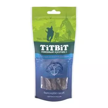 Лакомство Titbit Палочки из лосося для собак - 40 г для взрослых с лососем для всех пород Россия 1 уп. х 1 шт. х 0.04 кг