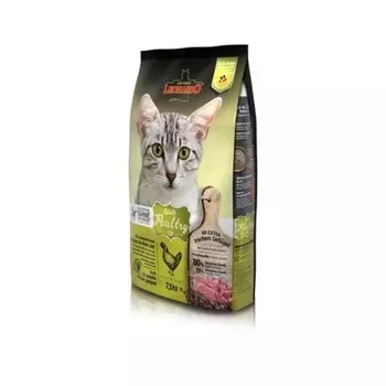 Leonardo Adult Poultry GF сухой корм для кошек, беззерновой, с птицей - 7,5 кг повседневный супер премиум беззерновые для взрослых с птицей мешок Импортный корм 1 уп. х 1 шт. х 7.5 кг