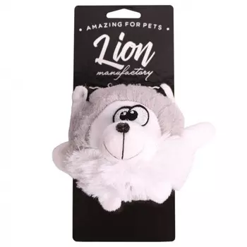 Lion игрушка для собак, Волчонок-колобок LMG-D0054-B - 12 см для всех возрастов для всех пород Россия 1 уп. х 1 шт. х 1 кг