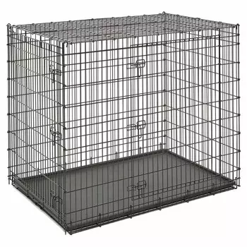 MidWest клетка Solutions 137х94х114 см 2 двери черная Китай 1 уп. х 1 шт. х 41.5 кг