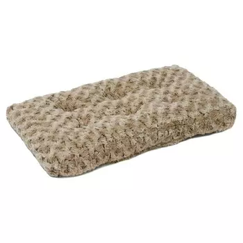 MidWest лежанка Ombre плюшевая с завитками 58х46 см мокко породы мелкого размера Китай 1 уп. х 1 шт. х 0.9 кг