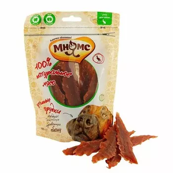 Мнямс лакомство для собак, утиные грудки - 100 г повседневный Китай 1 уп. х 1 шт. х 0.1 кг