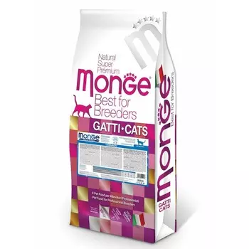 Monge Cat Daily Line Urinary полнорационный сухой корм для кошек, для профилактики мочекаменной болезни, с курицей повседневный супер премиум для взрослых мешок Италия 1 уп. х 1 шт. х 10 кг