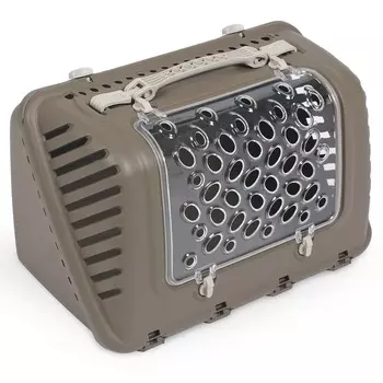 MPS переноска P-BAG с плечевым ремнем, облегченная, 44,526,5x28 см, коричневая для всех возрастов породы мелкого размера Италия 1 уп. х 1 шт. х 0.74 кг