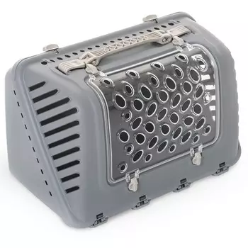 MPS переноска P-BAG с плечевым ремнем, облегченная, 44,526,5x28 см, серый для всех возрастов породы мелкого размера Италия 1 уп. х 1 шт. х 0.74 кг