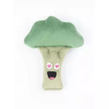 Mr.Kranch игрушка для кошек и собак, "Брокколи" с мятой, 10х11см породы мелкого размера Россия 1 уп. х 1 шт. х 0.02 кг