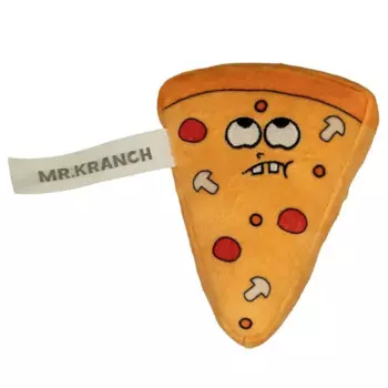 Mr.Kranch игрушка для собак Кусочек пиццы с пищалкой - 11см миниатюрные породы Китай 1 уп. х 1 шт. х 0.025 кг