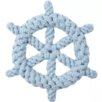 Mr.Kranch игрушка для собак, Штурвал из каната, фиолетовая - 20 см для всех возрастов для всех пород Китай 1 уп. х 1 шт. х 0.15 кг