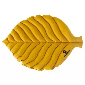 Mr.Kranch лежанка для собак, Листочек средняя двусторонняя с имитацией кожи, размер 90х65х5см, охра для всех возрастов Россия 1 уп. х 1 шт. х 0.91 кг