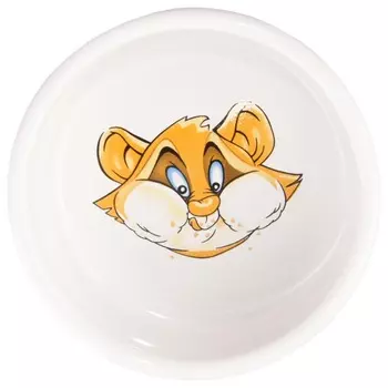 Mr.Kranch миска для грызунов "Хомячок", керамическая, белая - 130 мл для всех возрастов для всех пород Китай 1 уп. х 1 шт. х 0.14 кг