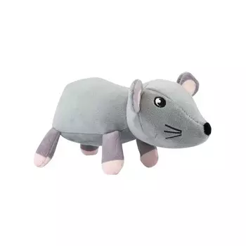 Mr.Kranch плюшевая игрушка "Мышь" для собак, желтая - 20 см для всех возрастов породы мелкого размера Китай 1 уп. х 1 шт. х 0.152 кг