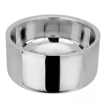 Mr.Kranch Straight Line Bowl миска из нержавеющей стали с нескользящим основанием - 2,2 л для всех возрастов Индия 1 уп. х 1 шт. х 0.835 кг